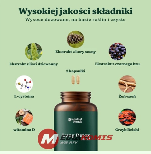 Suplement Lung Detox blend Suplement Lung Detox blend