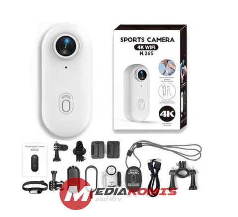 Kamera sportowo-podwodna 4K Ultra HD szerokokątna 120°